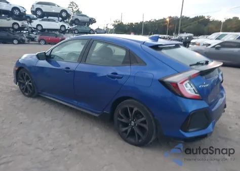 2019 Honda Civic Sport z USA, uszkodzony, nr VIN SHHFK7H49KU223046